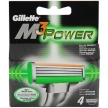 Сменная кассета "Gillette M3 Power", 4 шт характеристики кассет остались без изменений инфо 3151q.