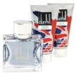 Подарочный набор Alfred Dunhill "London" Туалетная вода, гель для душа, бальзам после бритья для дневного использования Товар сертифицирован инфо 6499q.