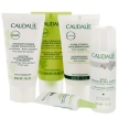 Дорожный набор "Caudalie" Вода "Caudalie" для снятия макияжа, гель для душа "Fleur de vigne", мягкий шампунь-уход "Caudalie", питательный уход "Caudalie" для тела, эти инфо 5108o.